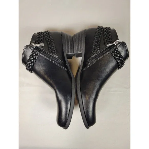 LifeStride Womens Adriana Ankle Bootie Size 9.5M Black Dress Shoes Comfortable - Picture 6 of 10